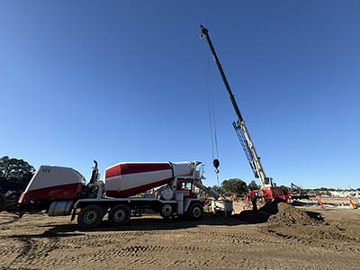 Roper Hospital campus - Concrete Pour for Hospital thumbnail