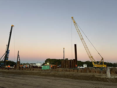 Roper Hospital campus - Elevator Pit Sheet Pile Installation thumbnail