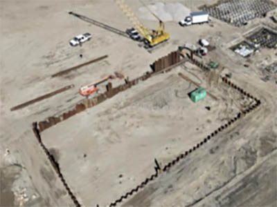 Future Roper Hospital elevator pit piles Nov 2025 thumbnail