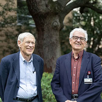 Dr. John Hawk III and Dr. Stanley Wilson