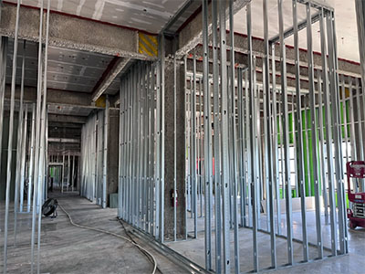 Sawmill building ASC uplift framing progress Sept 2025 thumbnail