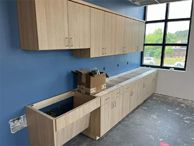 Sawmill building cabinet placement April 2026 thumbnail