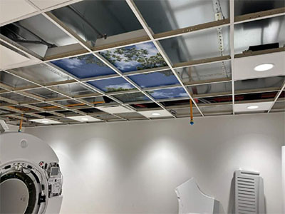 Sawmill building ceiling work MRI room 2026 thumbnail