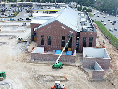 Sawmill east elevation special shape progress July 2025 thumbnail