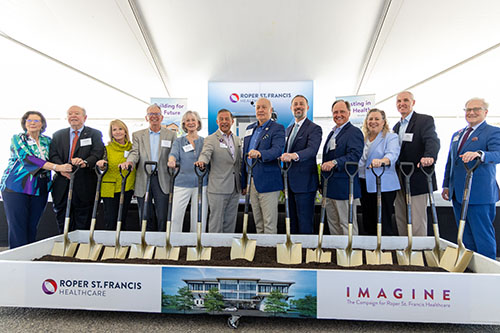 second image of leadership with shovels